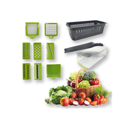 1.2L Vegetable Slicer with Drainer | MultiFunctional Kitchen Tool