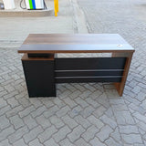1.2m Modern Office Desk with 3-Drawer Storage Cabinet