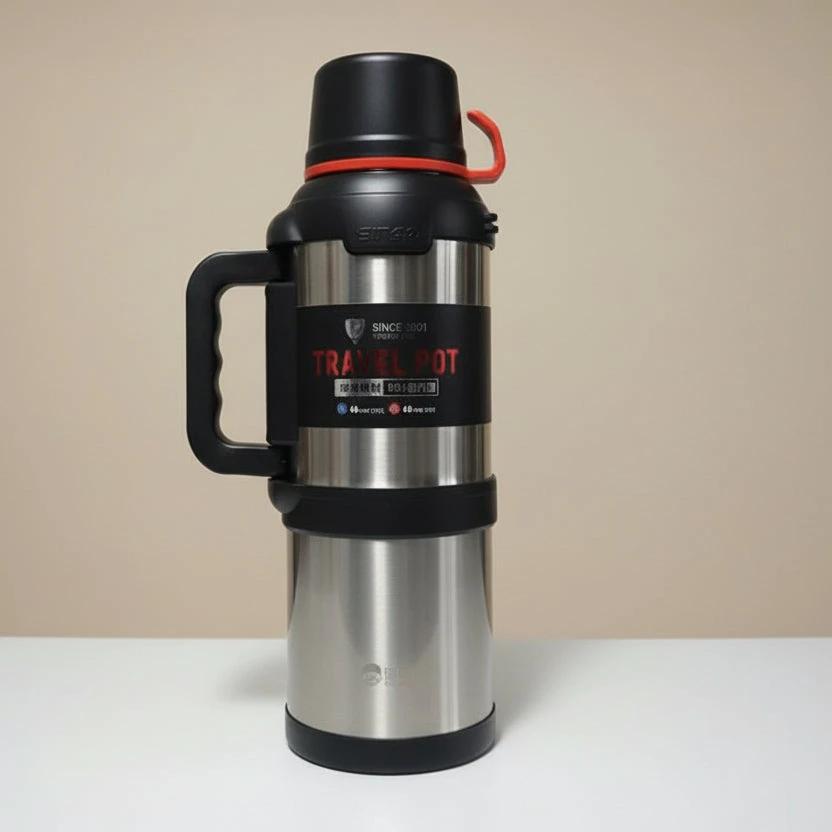 KD Crypto Vacuum Flask 4L - 24Hr Heat Retention Kitchen & Dining Thermoses