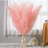 1.5m Artificial Dry Pampas Flowers Elegant Decorative Dried Flower Arrangement for Home, Office, and Events