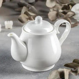 White Ceramic Teapot Teapots