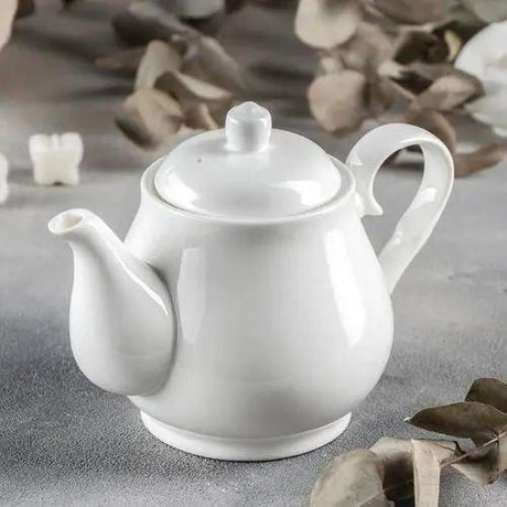 White Ceramic Teapot Teapots