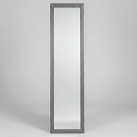 Full-Length Floor Mirror Dark Wood Frame Floor Mirrors