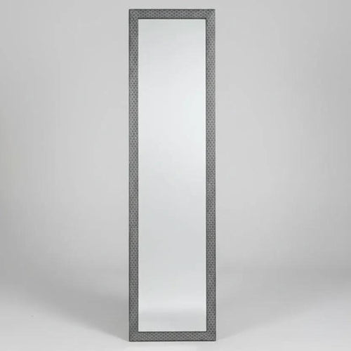 Full-Length Floor Mirror Dark Wood Frame Floor Mirrors