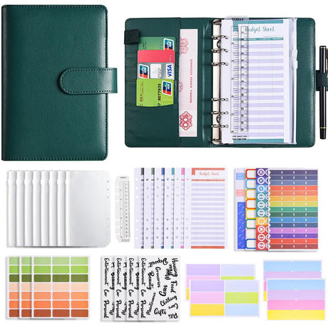 A6 Budget Binder with Magnetic Buckle- Furaha Finds Kenya