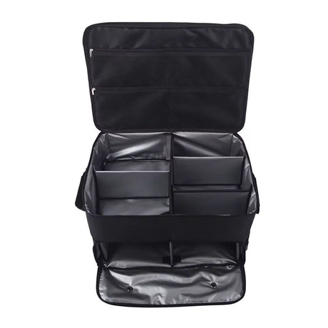 2 Layer Golf Trunk Organizer Spacious Compartments for Essentials