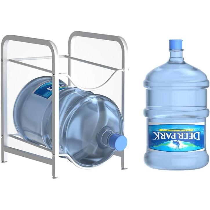 2 Layer Water Bottle Rack Sturdy Storage Organizer
