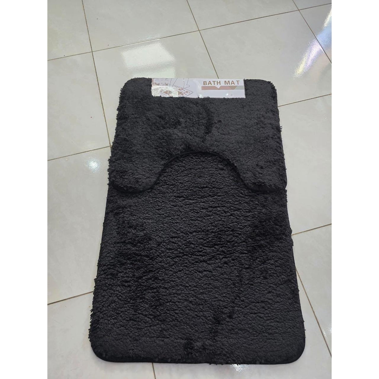 2-Piece Thick Microfibre Bathmat & Toilet Mat Set – Ultra Soft & Luxury Feel