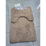 2-Piece Thick Microfibre Bathmat & Toilet Mat Set – Ultra Soft & Luxury Feel