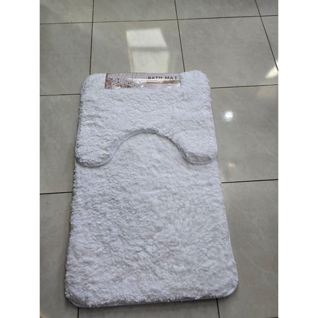 2-Piece Thick Microfibre Bathmat & Toilet Mat Set – Ultra Soft & Luxury Feel