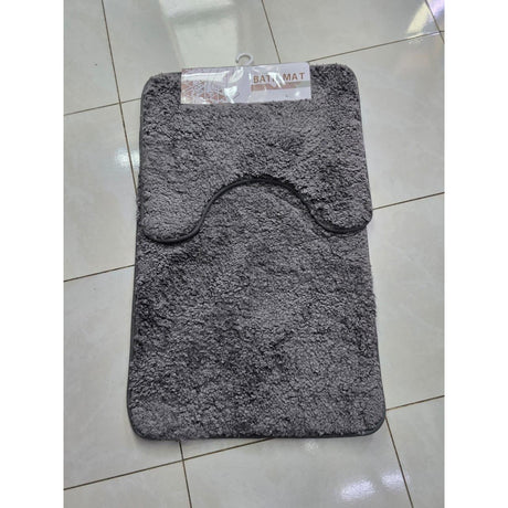 2-Piece Thick Microfibre Bathmat & Toilet Mat Set – Ultra Soft & Luxury Feel