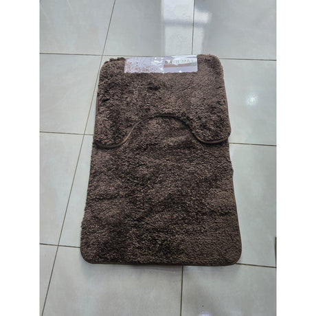 2-Piece Thick Microfibre Bathmat & Toilet Mat Set – Ultra Soft & Luxury Feel