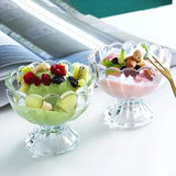 2 Piece Transparent Clear Cocktail Glass Dessert Cup Set | Perfect For Serving Cocktails, Mousse, Sorbet, Or Other Desserts At Parties, Gatherings, Everyday Use Tableware Beer Glasses