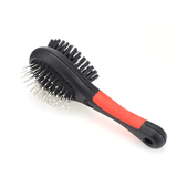 2 in 1 Cat & Dog Grooming Brush Self Cleaning Slicker & Pet Hair Remover for All Breeds