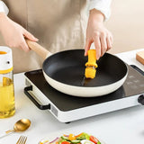 2 in 1 Transparent Glass Multifunctional Oil Dispenser with BBQ Brush