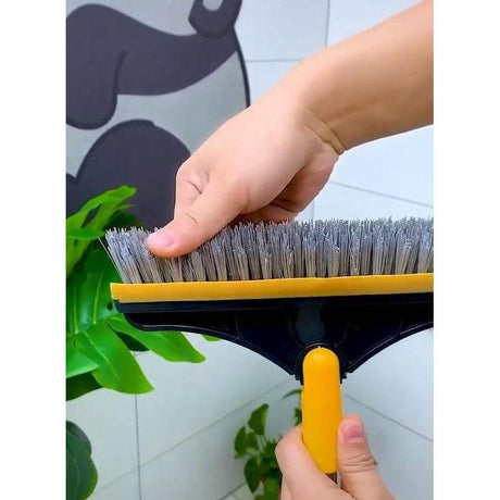 2 in 1 V-Shape Magic Broom and Squeegee Efficient Floor Cleaning Tool