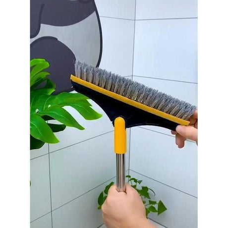 2 in 1 V-Shape Magic Broom and Squeegee Efficient Floor Cleaning Tool