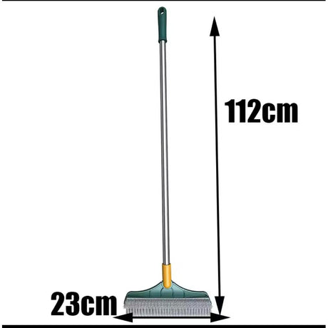 2 in 1 V-Shape Magic Broom and Squeegee Efficient Floor Cleaning Tool