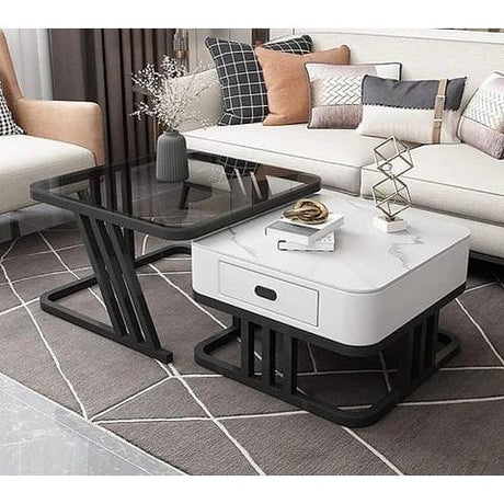 2025 Modern Nesting Tables with Marble Tops Stylish & Space Saving