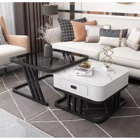 2025 Modern Nesting Tables with Marble Tops Stylish & Space Saving