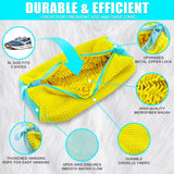 Microfiber Shoe Washing Machine Bag – Anti-Deformation Chenille Laundry Pouch