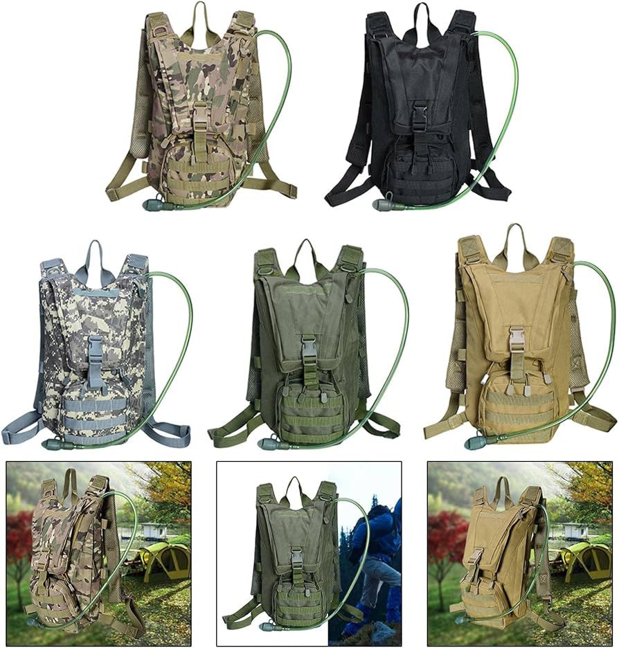 2 in 1 Hydration Backpack with 3L Insulated Water Bag – Outdoor Sports Essential