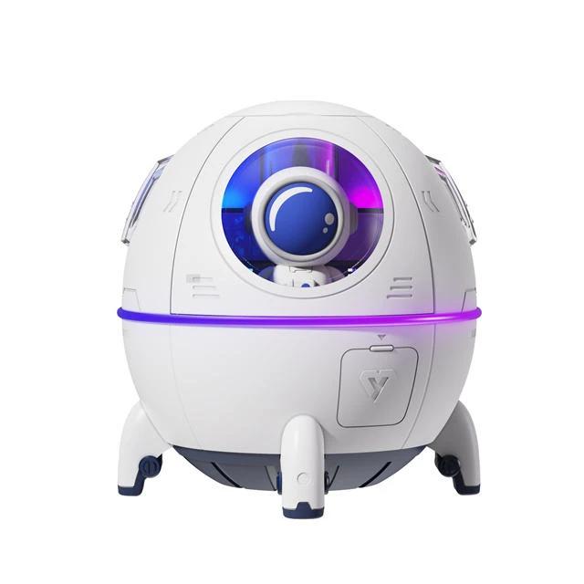 220ml Space Capsule Humidifier | Rechargeable Mini Humidifier with Night Light Home Comfort Appliances Humidifiers