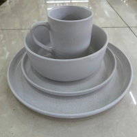24pcs Ceramic Dinner Set – Plates, Bowls, Cups, and Side Plates Dinner set Dinnerware Sets