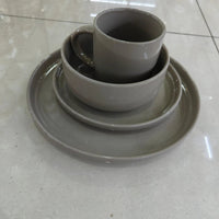 24pcs Ceramic Dinner Set – Plates, Bowls, Cups, and Side Plates Dinner set Dinnerware Sets