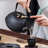 Original Cast Iron Teapot Set – With Infuser, Coaster & Spoon | Heavy Duty & Timeless- Furaha Finds Kenya