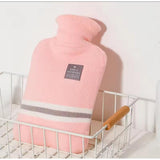 2L Hot Water Bottle with Cover Keep Warm & Relieve Aches