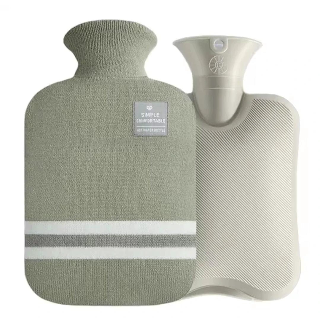 2L Hot Water Bottles with Cover Health and Wellness Hot & Cold Therapies