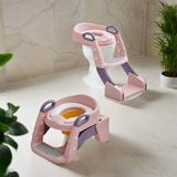 2in1 Kids Toilet Seat Trainer with Soft PVC Cushion Kids essential Potty Training Kits