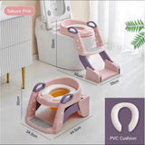 2in1 Kids Toilet Seat Trainer with Soft PVC Cushion Kids essential Potty Training Kits