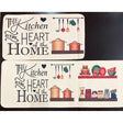 2pc AntivSlip Rubber Bottom Kitchen Mats Durable Kitchen Floor Mats Set (45x120cm & 45x75cm)