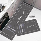 2pc Kitchen Anti-Slip Mats Set Large 120x40cm & Medium 60x40cm, Durable and Non Slip Kitchen Mats Sink Mats & Grids