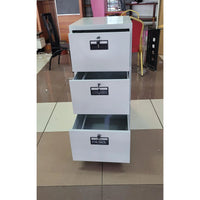 3 Drawer Metal Filing Cabinet with Lock – Office Storage Organizer Office furniture Office Furniture