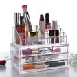 3 Layer Acrylic Transparent Makeup Drawer Organizer