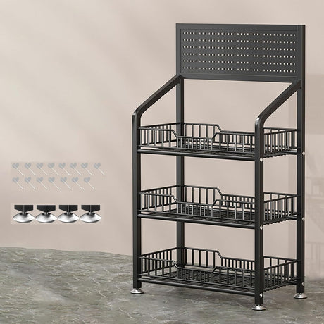 3 Layer Heavy Duty Multipurpose Rack Freestanding with Wheels Home & Display Storage