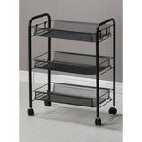 3 Layer Multifunctional Mesh Design Storage Trolley | Durable & Versatile