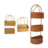 3 Layer Weaving Gel Shelf Organizer | Kitchen Spice Arrangement Caddy