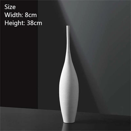 3-Piece Ceramic Vase Set – Modern Home Decor Accent for Living Room & Office Decor Vases