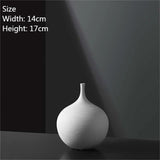 3-Piece Ceramic Vase Set – Modern Home Decor Accent for Living Room & Office Decor Vases