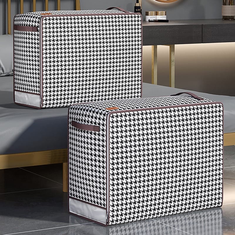 3-Piece Waterproof Quilt/Duvet Closet Organizer Set – Non-Woven Fabric (55x40x25cm, 60x45x25cm, 65x50x30cm)