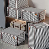 3-Piece Waterproof Quilt/Duvet Closet Organizer Set – Non-Woven Fabric (55x40x25cm, 60x45x25cm, 65x50x30cm)