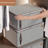 3-Piece Waterproof Quilt/Duvet Closet Organizer Set – Non-Woven Fabric (55x40x25cm, 60x45x25cm, 65x50x30cm)