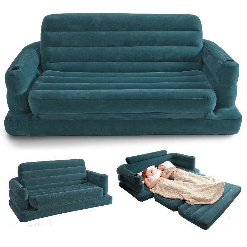 3 Seater Inflatable Pull Out Sofa with Free Electric or Manual Pump Inflatable sofa Chairs