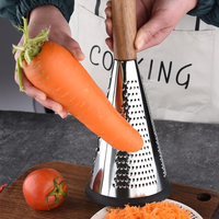 3 Sided Manual Vegetable Shredder|Grater Kitchen Accessories Food Graters