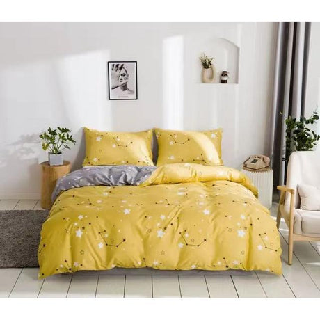 3 in 1 Duvet Cover Set | Sizes 6x6 & 7x8 ft | Includes 2 Pillowcases