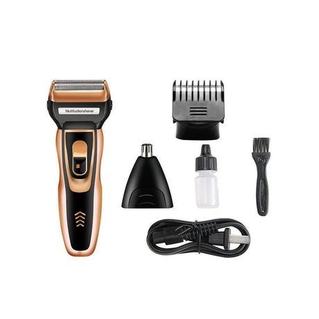 3 in 1 Geemy Shaver | Multifunctional Electric Grooming Kit for Men